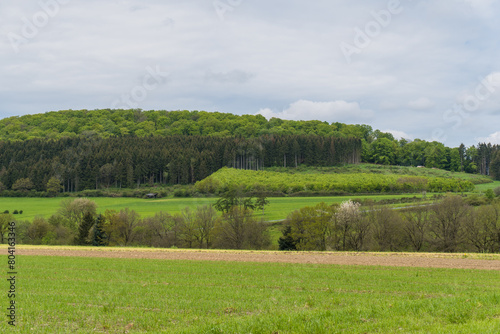 Landscape view in the german area called Rothaargebirge near the village Medebach © Matthias