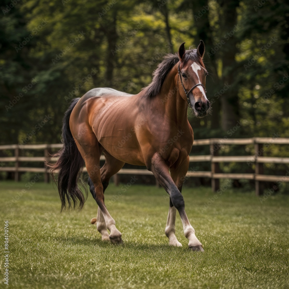 Beautiful Background and beautiful Horse Beautiful Background and beautiful Horse