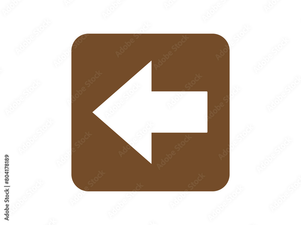 arrow left icon button design illustration. arrow left icon button design illustration.
