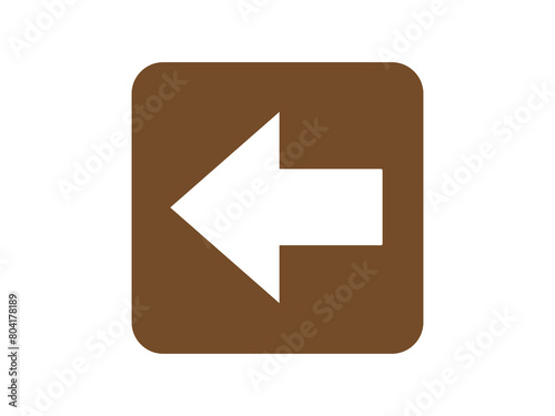 Free Download arrow left icon button design illustration. - GFXLoad