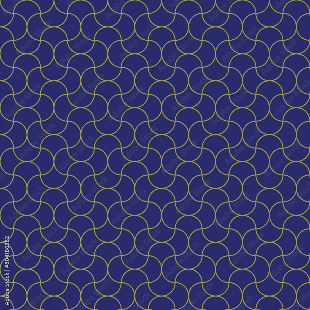 Fototapeta premium pattern blue and gold