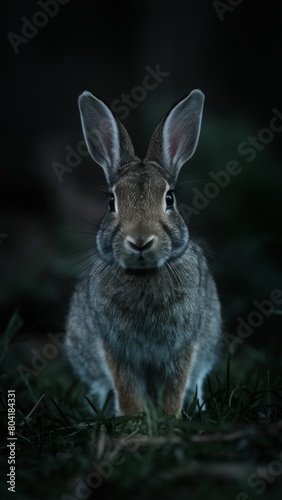 Young Rabbit beautiful background © Akhlaq