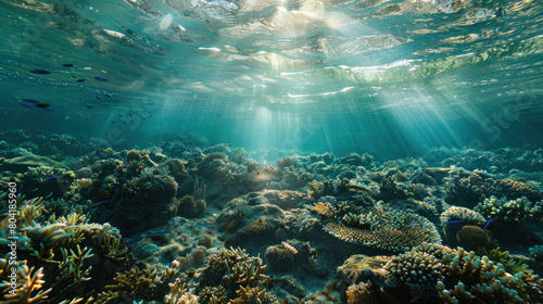Global warming environment  ocean acidification threatens marine ecosystems and fisheries  necessitating emissions reductions and marine conservation efforts.