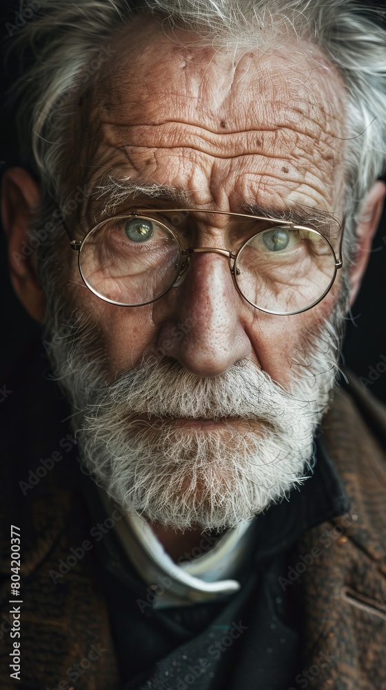 close up of an elegant 70 year old english man close up of an elegant 70 year old english man