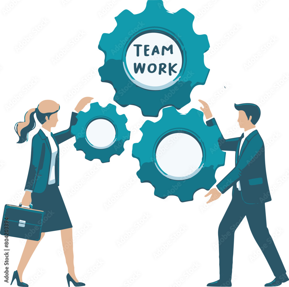 Team Work illustration Vector Team Work illustration Vector