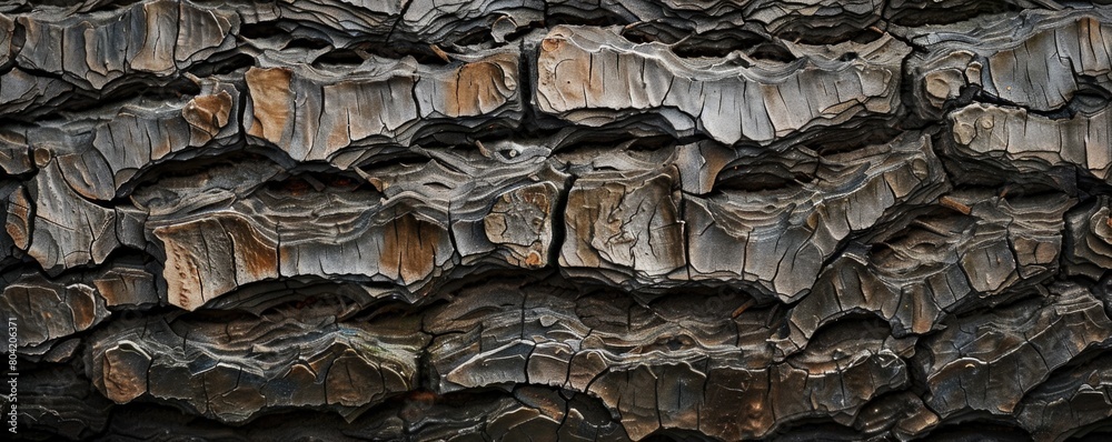 Beautiful textured tree bark pattern, seamless texture. Beautiful textured tree bark pattern, seamless texture.