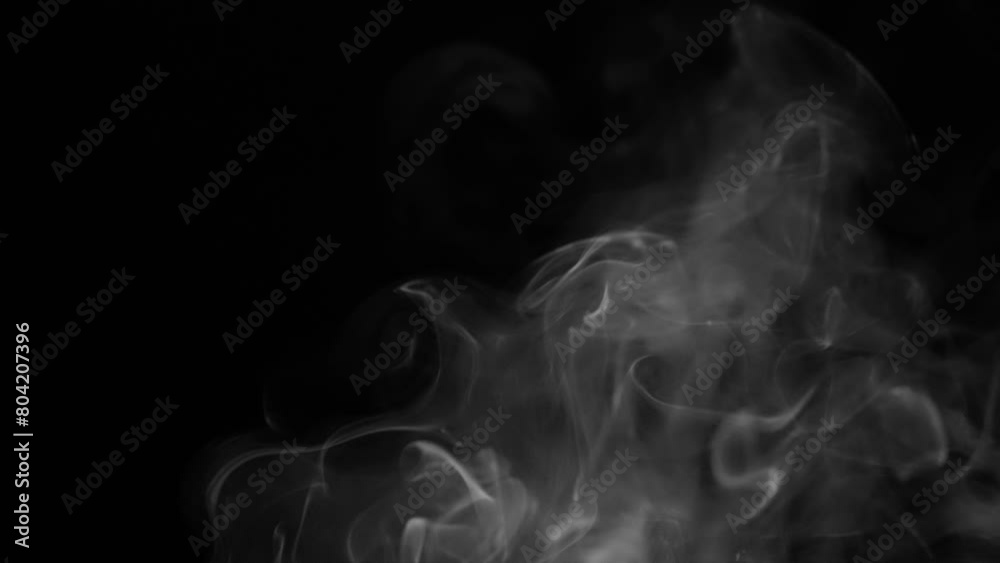 custom made wallpaper toronto digitala heavy smoke trail being reduced to a small smoke trail isolated on a black background