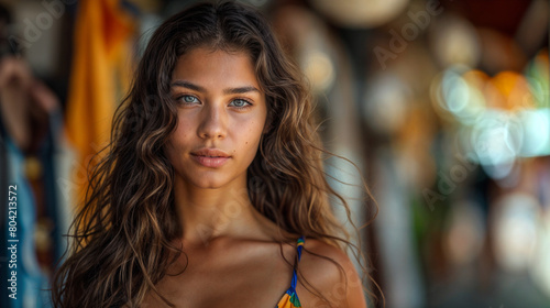 Brazilian girl shopping © Cassia