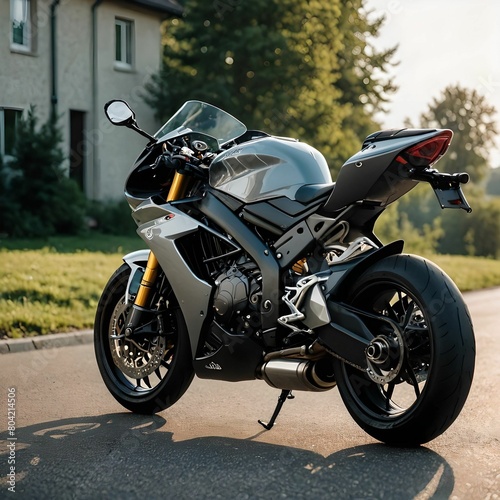 motorcycles on the road