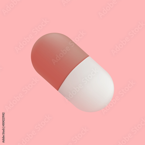 illustration of medicine capsule pill