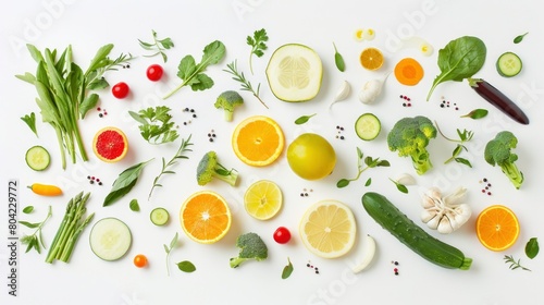 A colorful assortment of fruits