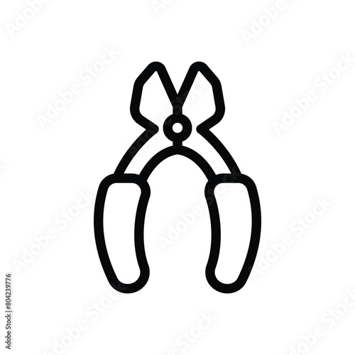 Nippers vector icon