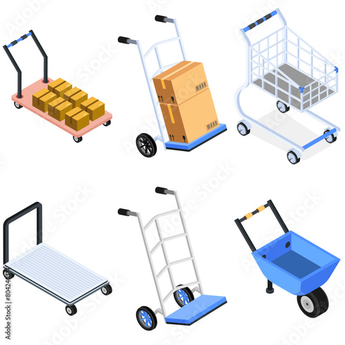 Shopping Cart Icon Set