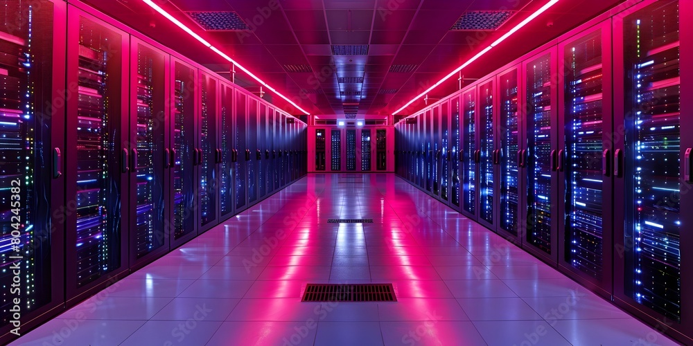 Expansive Data Center Powering Global Digital Infrastructure and Connectivity Expansive Data Center Powering Global Digital Infrastructure and Connectivity