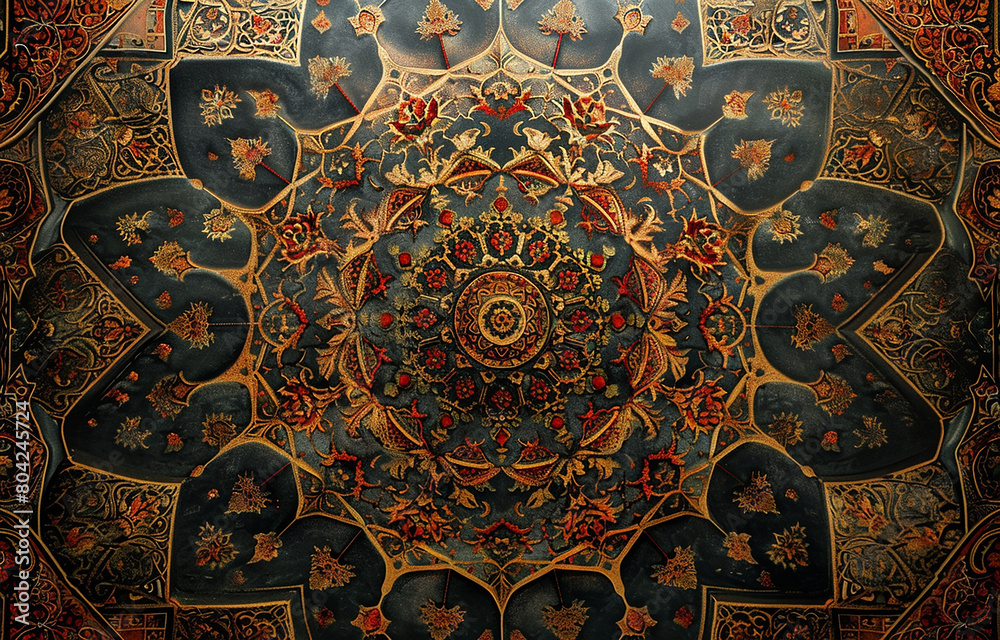 Naklejka premium worldhere Old islamic pattern UHD wallpaper