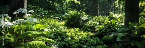 Shade Tolerant Plants: A Flourishing Understory in a Dense Forest
