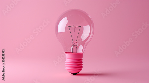 Light Bulbs, Minimal Idea Concept. creative light bulb explodes with colorful paint and colors new idea brainstorming concept. Ideas inspiration concepts lightbulb. Brainstorming concept with a light.