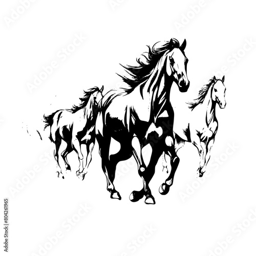 horse vector
