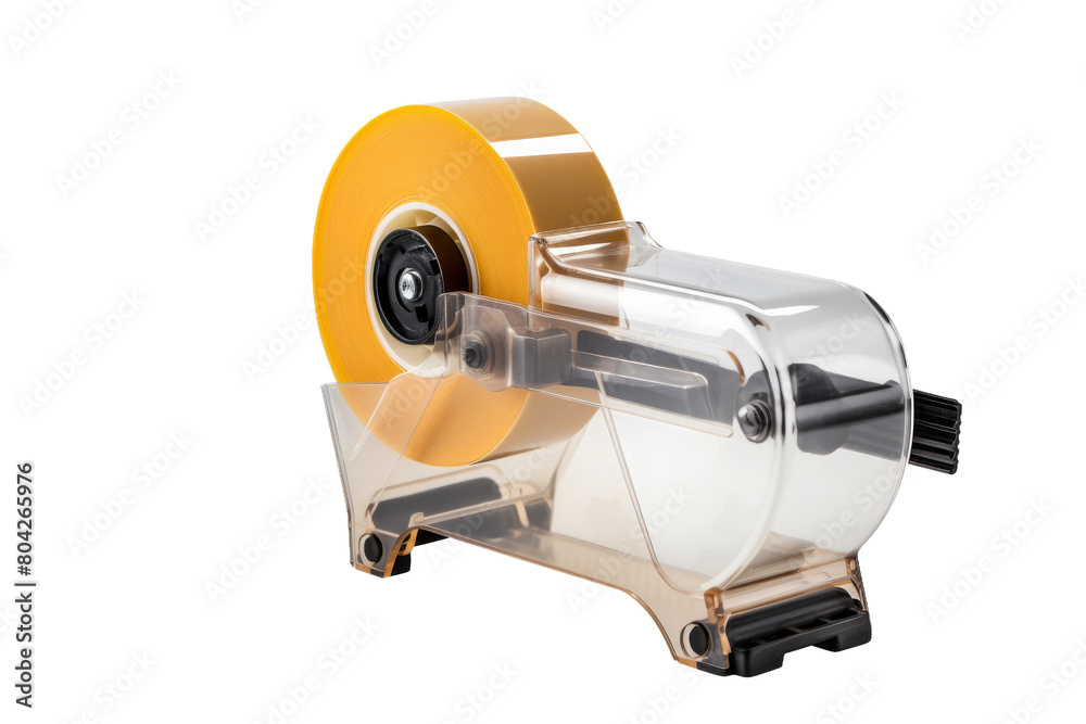 Gleaming Steel and Yellow Tape: A Study in Contrasts. On a White or Clear Surface PNG Transparent Background. Gleaming Steel and Yellow Tape: A Study in Contrasts. On a White or Clear Surface PNG Transparent Background.