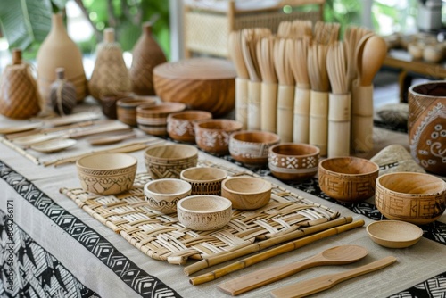 Workshop on creating DIY household items from sustainable materials, teaching participants how to make everything from bamboo utensils to natural fiber rugs