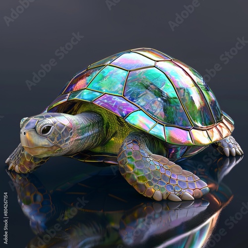 stained glass turtle. photo