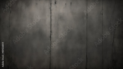 Old Gray vintage grunge dirty texture background, distressed weathered worn surface horror theme dark black paper Background