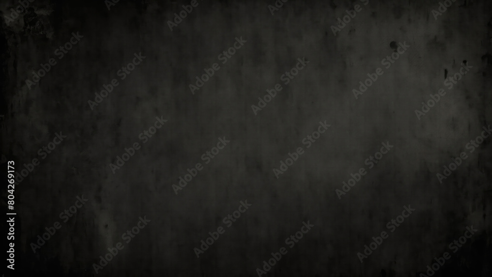Old Gray vintage grunge dirty texture background, distressed weathered worn surface horror theme dark black paper Background