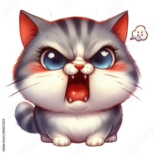 Funny Grumpy Cats Sublimation Clipart