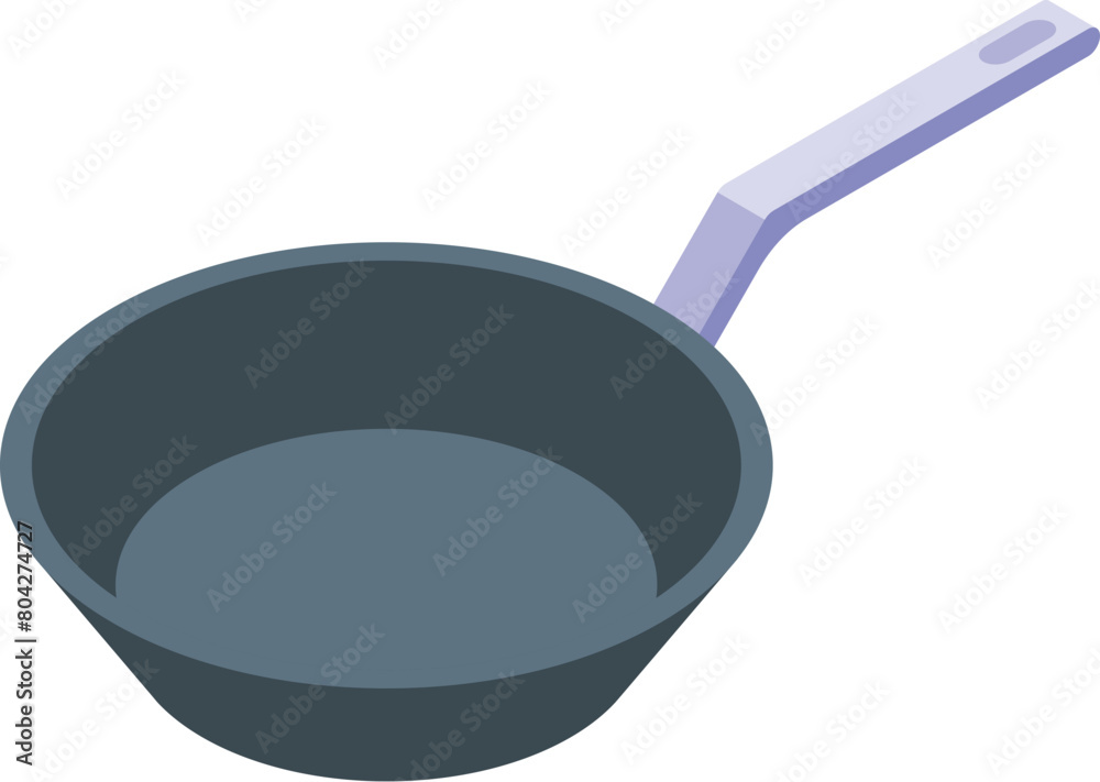 Cookware object icon isometric vector. Steam pan. Culinary equipment Cookware object icon isometric vector. Steam pan. Culinary equipment