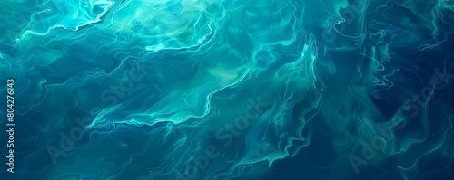 Lush water effect background  featuring deep blues and vibrant turquoise in an abstract design