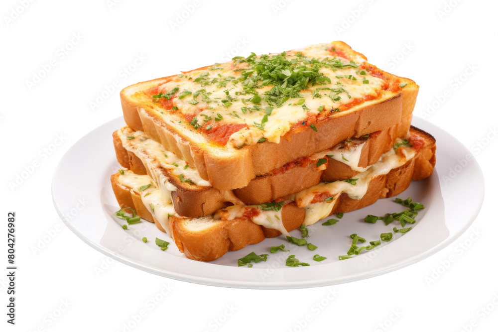 Symphony of Sliced Bread Delight. On a White or Clear Surface PNG Transparent Background. Symphony of Sliced Bread Delight. On a White or Clear Surface PNG Transparent Background.