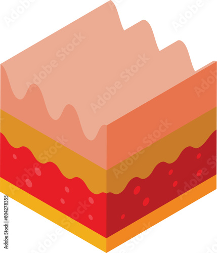 Skin care icon isometric vector. Inject new botox. Medication procedure
