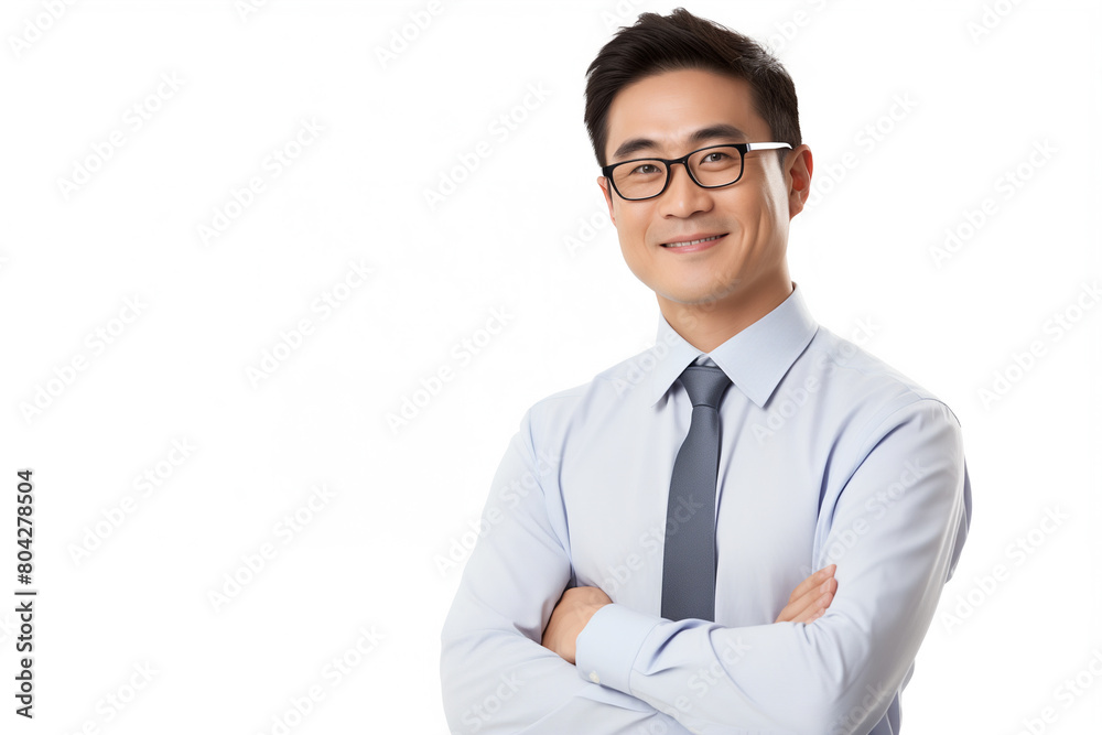 asian businessman with white background. lifestyle asian businessman with white background. lifestyle