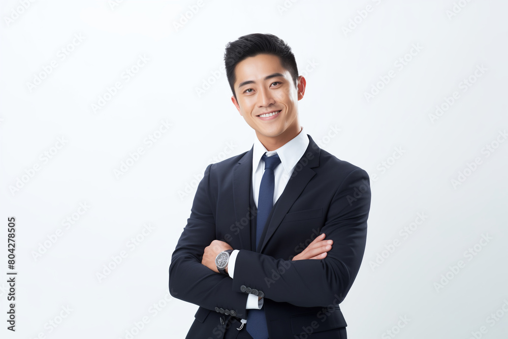 asian businessman with white background. lifestyle asian businessman with white background. lifestyle