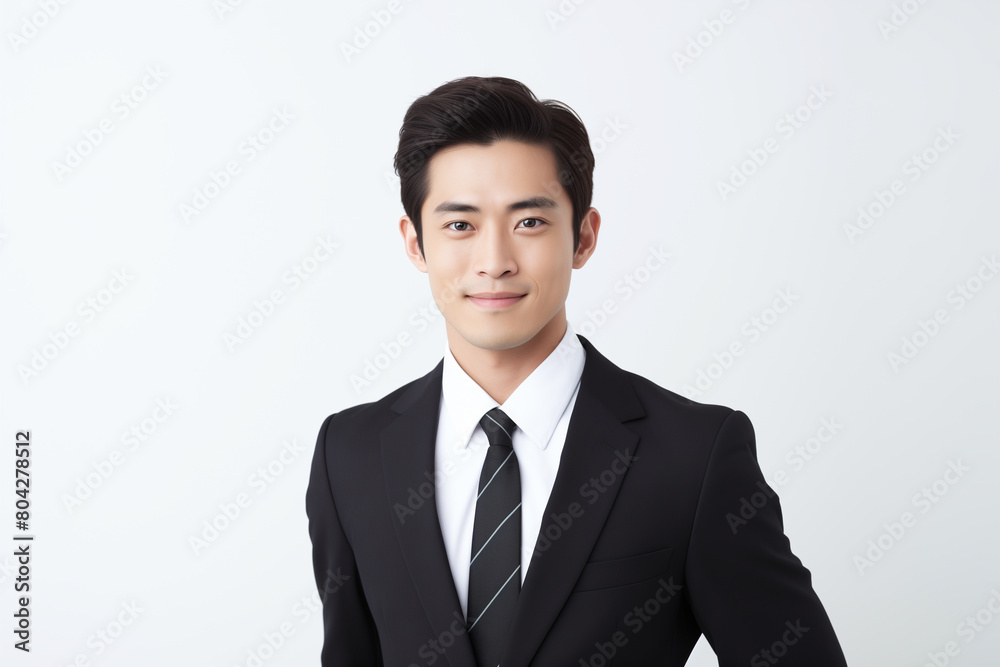 asian businessman with white background. lifestyle asian businessman with white background. lifestyle