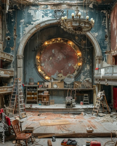 Historic Theater Undergoing Renovation