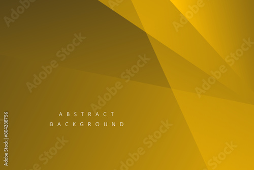 Yellow line shape modern background for template design, vector illustration