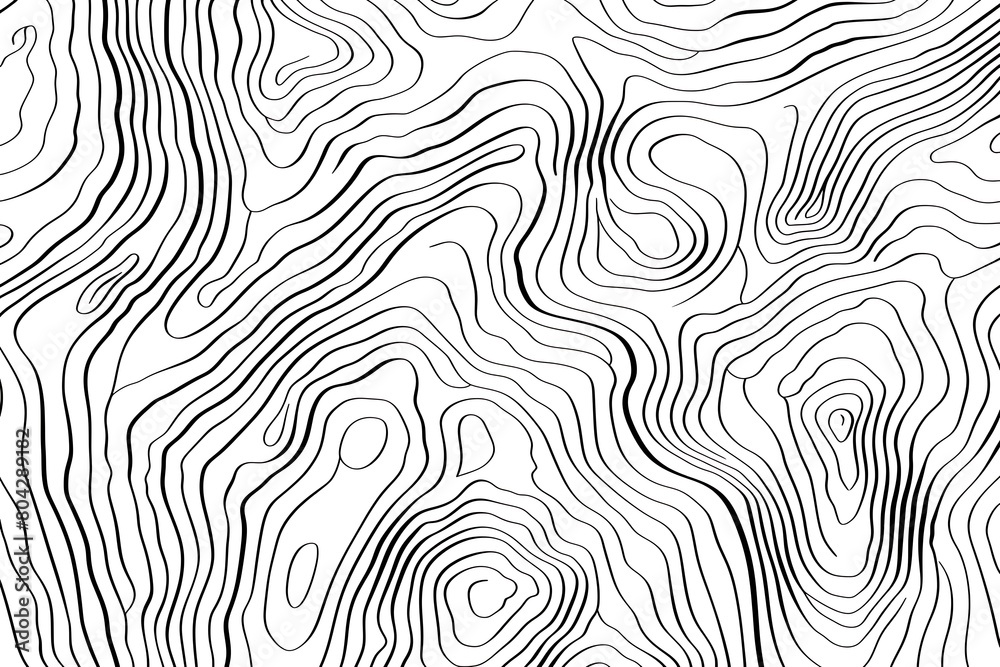 Topographic map contour background pattern. Contour Landscape Map Concept. Abstract Geographic World Topography Map. Vector illustration .