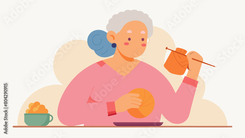 A woman newly retired takes up knitting as a new hobby finding joy in learning new techniques and the satisfaction of creating soing beautiful..