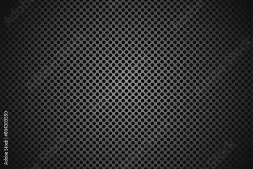 vector black background perforated iron texture photo