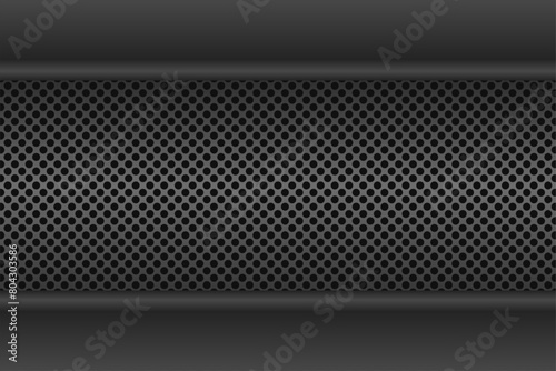 vector black background perforated iron texture