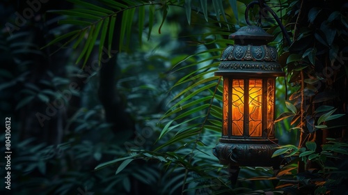 A lamp amid the green trees...but the question is that are we the ray of light in the darkness or the darkness itself ?