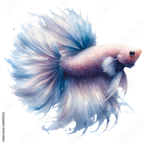 Watercolor Sea Creatures Clipart, Watercolor Underwater Ocean Animals, Magical Sea Coral, Life Aquatic Animals PNG  © CelebrationsBoxs