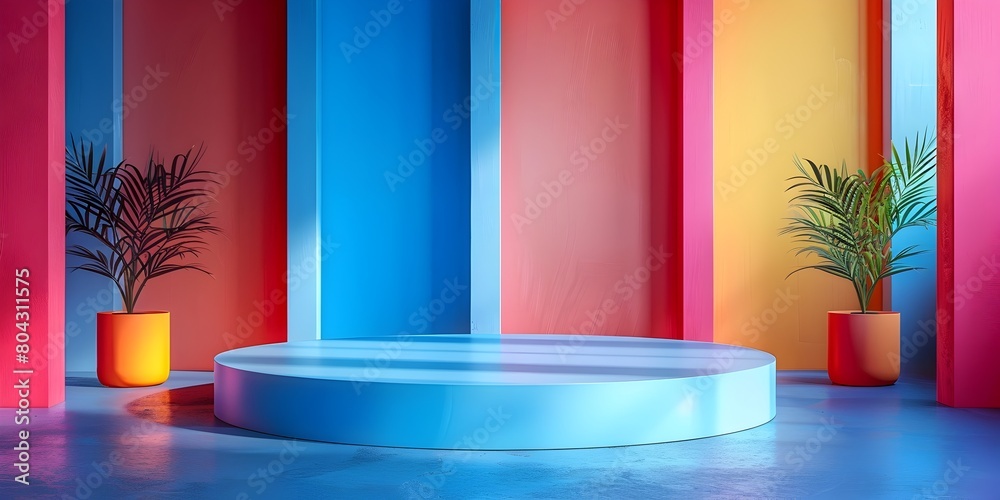 Sleek and Sophisticated Podium Backdrop for Online Product Displays description This image depicts a sleek and sophisticated podium or stage like Sleek and Sophisticated Podium Backdrop for Online Product Displays description This image depicts a sleek and sophisticated podium or stage like
