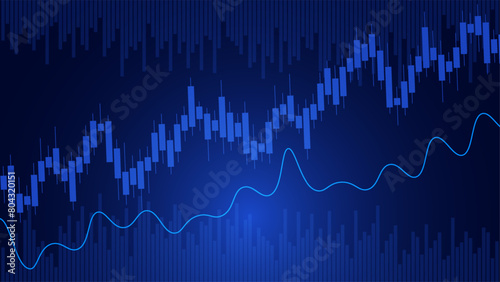 Background Design with Financial Images