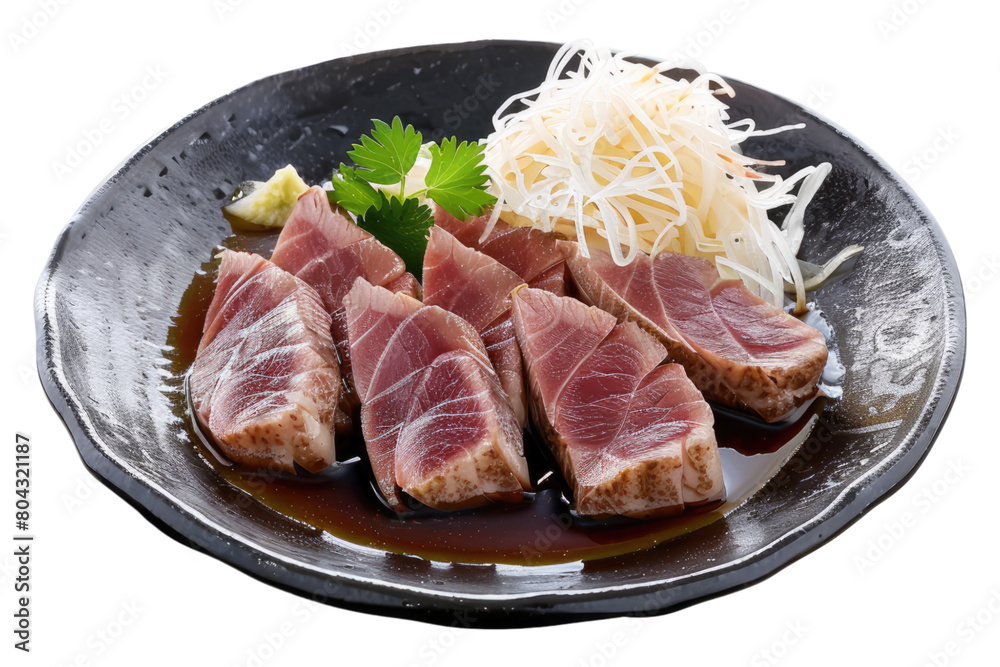 Maguro Takata seared tuna with ponzu souse Maguro Takata seared tuna with ponzu souse