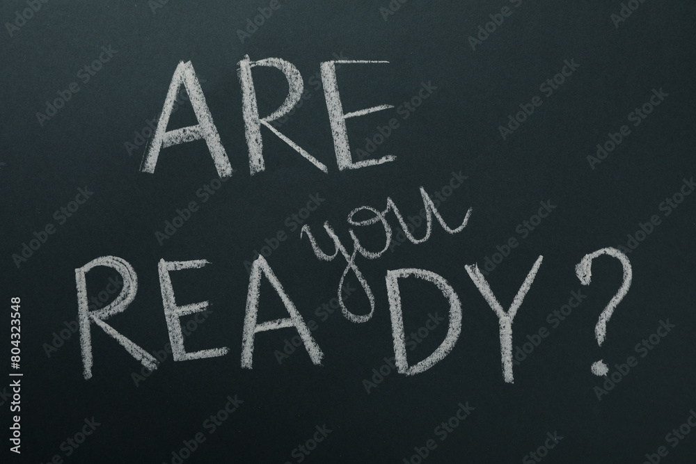 Chalk writing on the board: Chalk writing on the board: