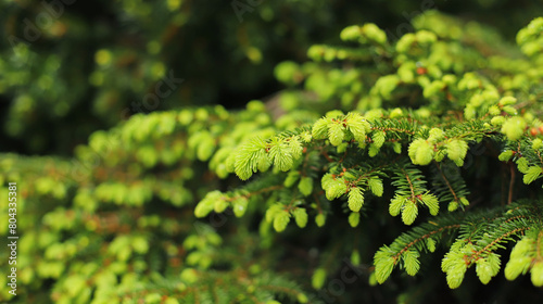 Norway spruce plant (Picea abies)
