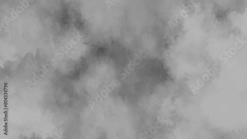 Grey abstract grunge smoke cloud overlay mist fog dust explosion vintage background.