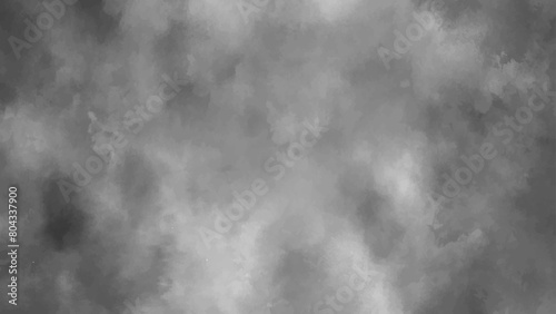 Grey abstract grunge smoke cloud overlay mist fog dust explosion vintage background.